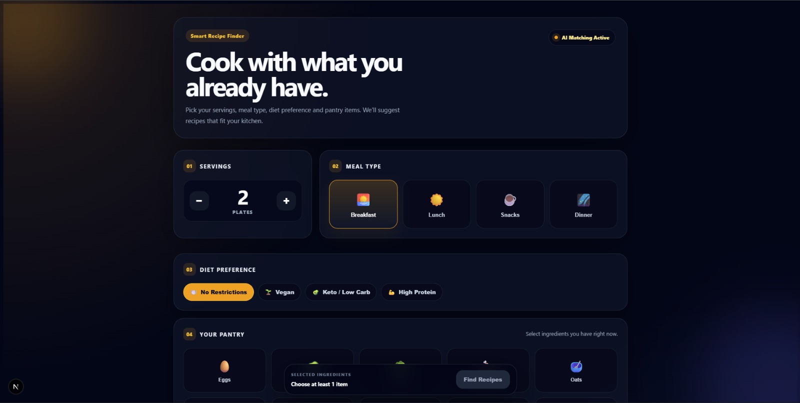 GSAP Mixology screenshot